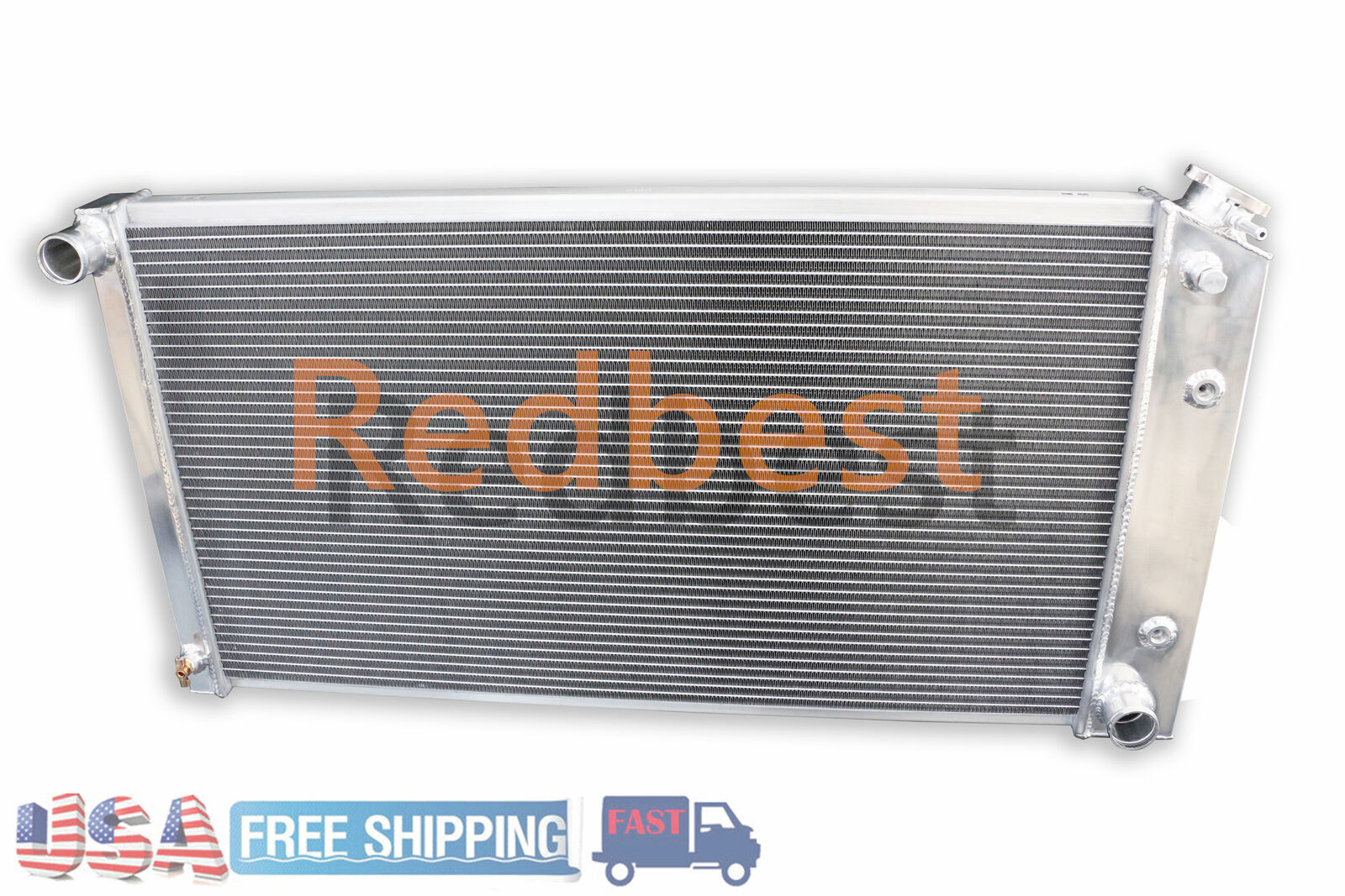 3 Row Aluminum Radiator For CADILLAC BROUGHAM 77-92 COMMERCIAL FLEETWOOD DEVILLE