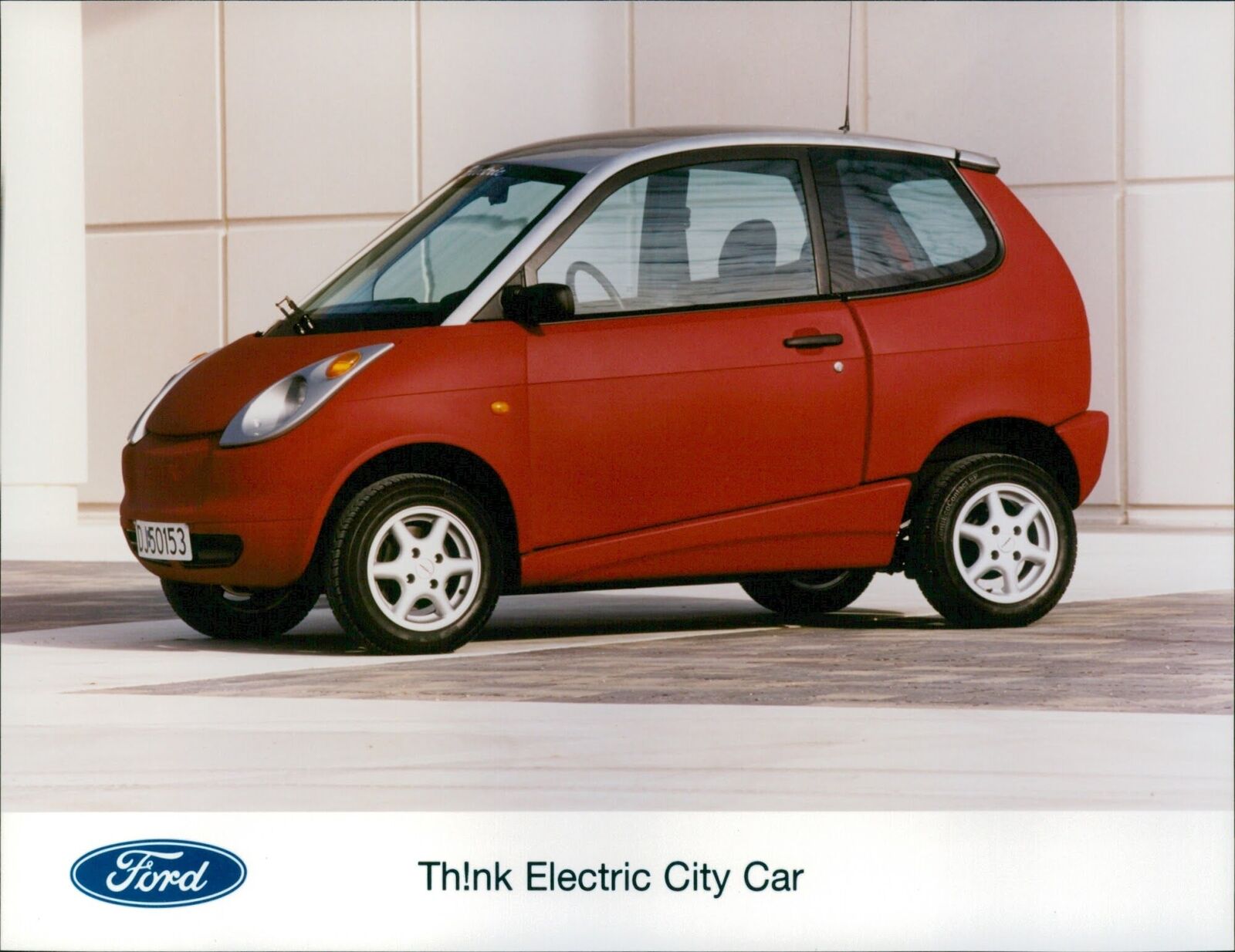 Ford Thnk Electric City Car - Vintage Photograph 3454414