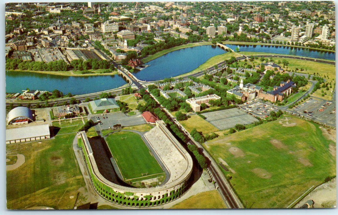 Air View showing the Harvard School of Business Administration - Cambridge, MA