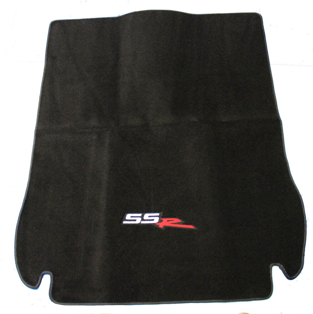 NEW 2003 - 2006 Chevy SSR Cargo Mat Black Embroidered SSR Logo in Silver & Red
