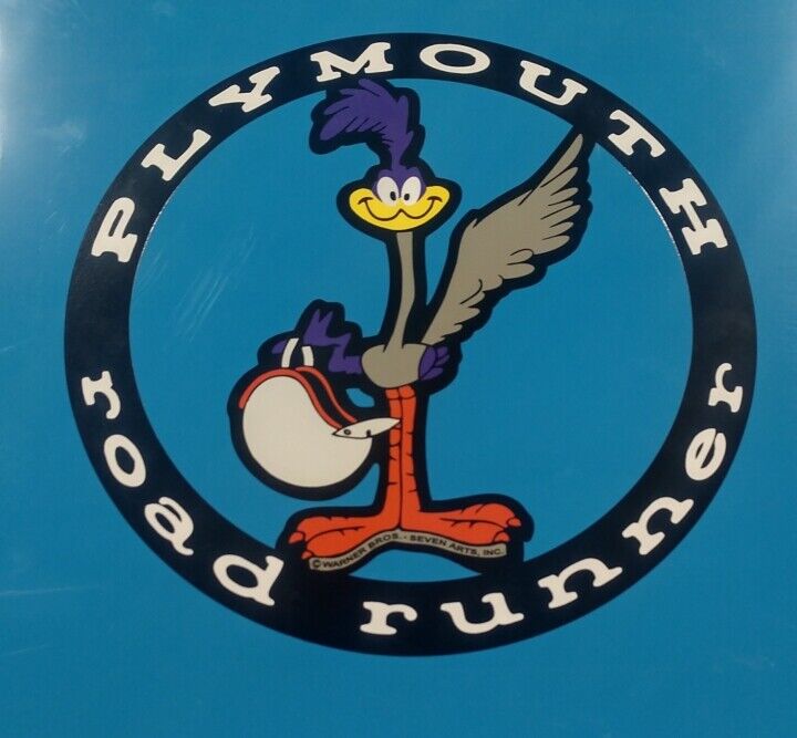 Vintage Plymouth Road Runner Mopar sticker decal 8\