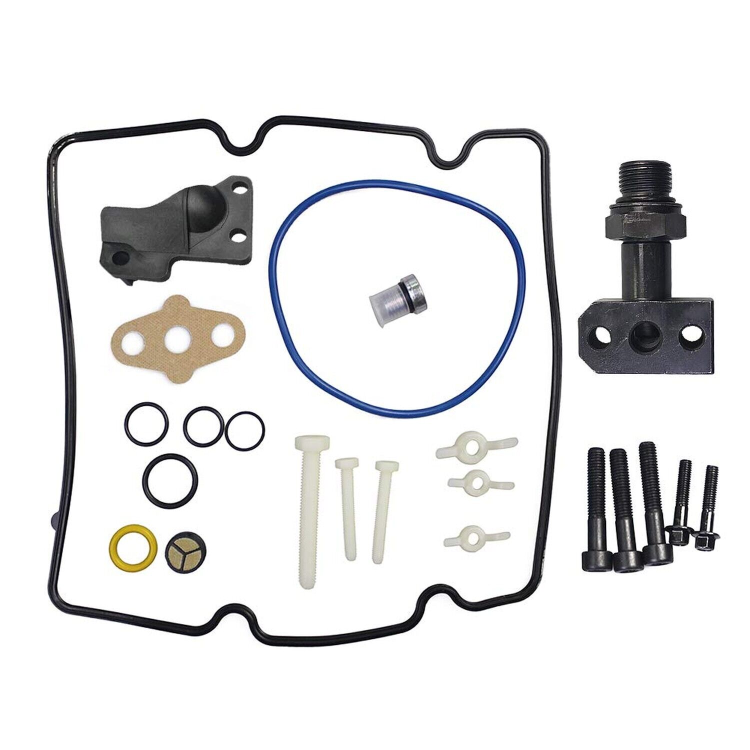 6.0L STC HPOP Fitting Update O-Ring Repair Kit 4C3Z-9B246-F Fit for Ford F250...