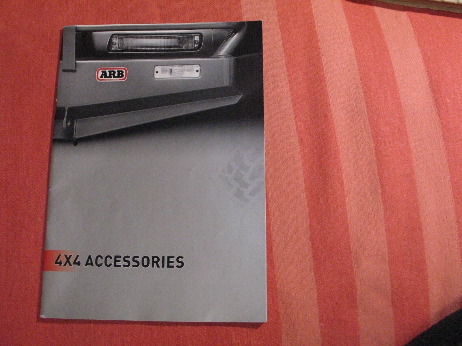 ARB 4x4 accessories brochure general catalog 2002
