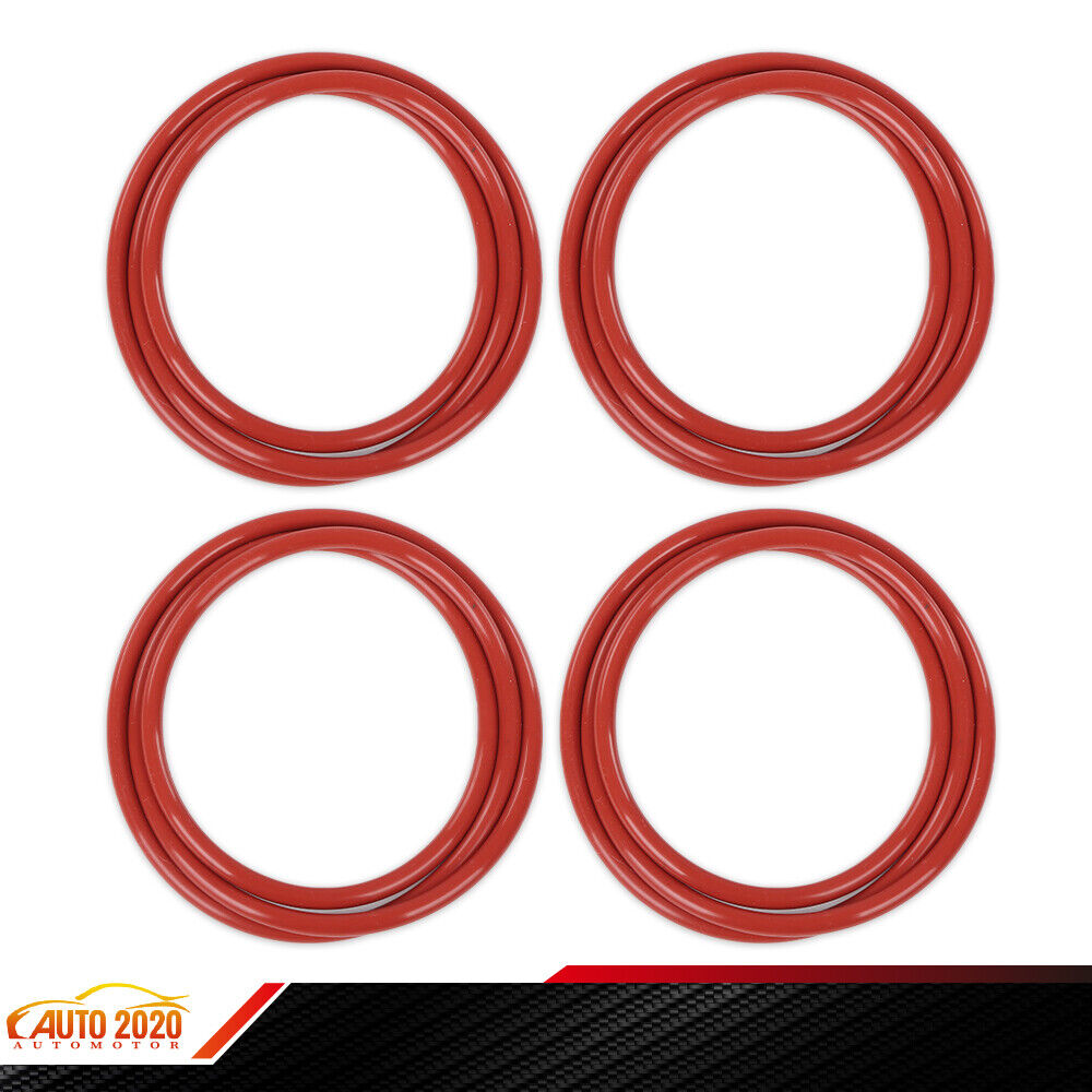 Military Humvee Trailer 4x Red O-Rings Split Rims Wheel Seal Fit For M1101 M1102