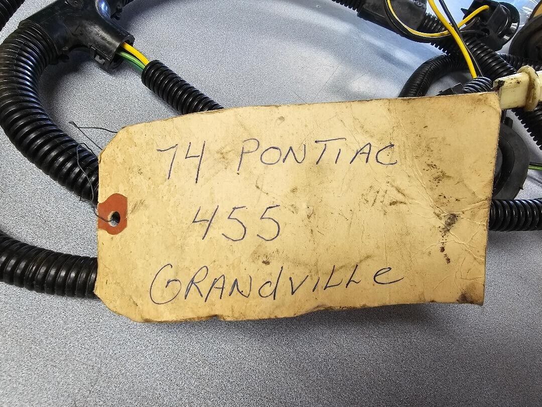 1974 Pontiac Grandville tailght harness