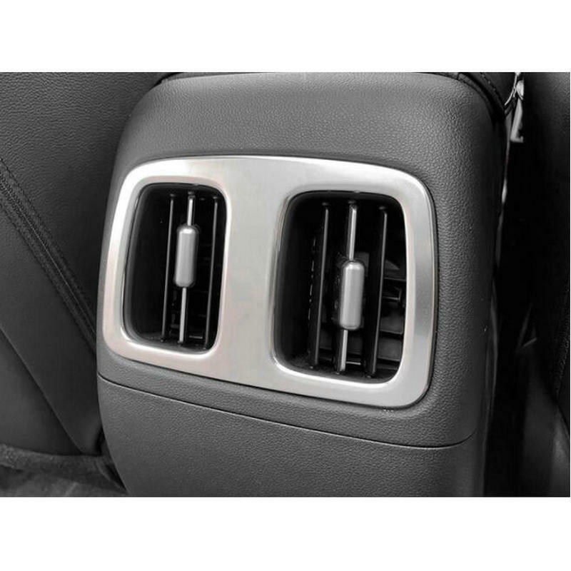  Stainless Rear Seat Air Conditioner Outlet Cover Trim for TUCSON 2021 2022