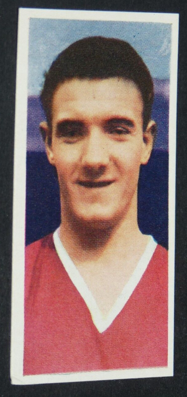1958 CADET FOOTBALL SWEETS CARD #7 BILLY FOULKES MANCHESTER UNITED ANGLAND