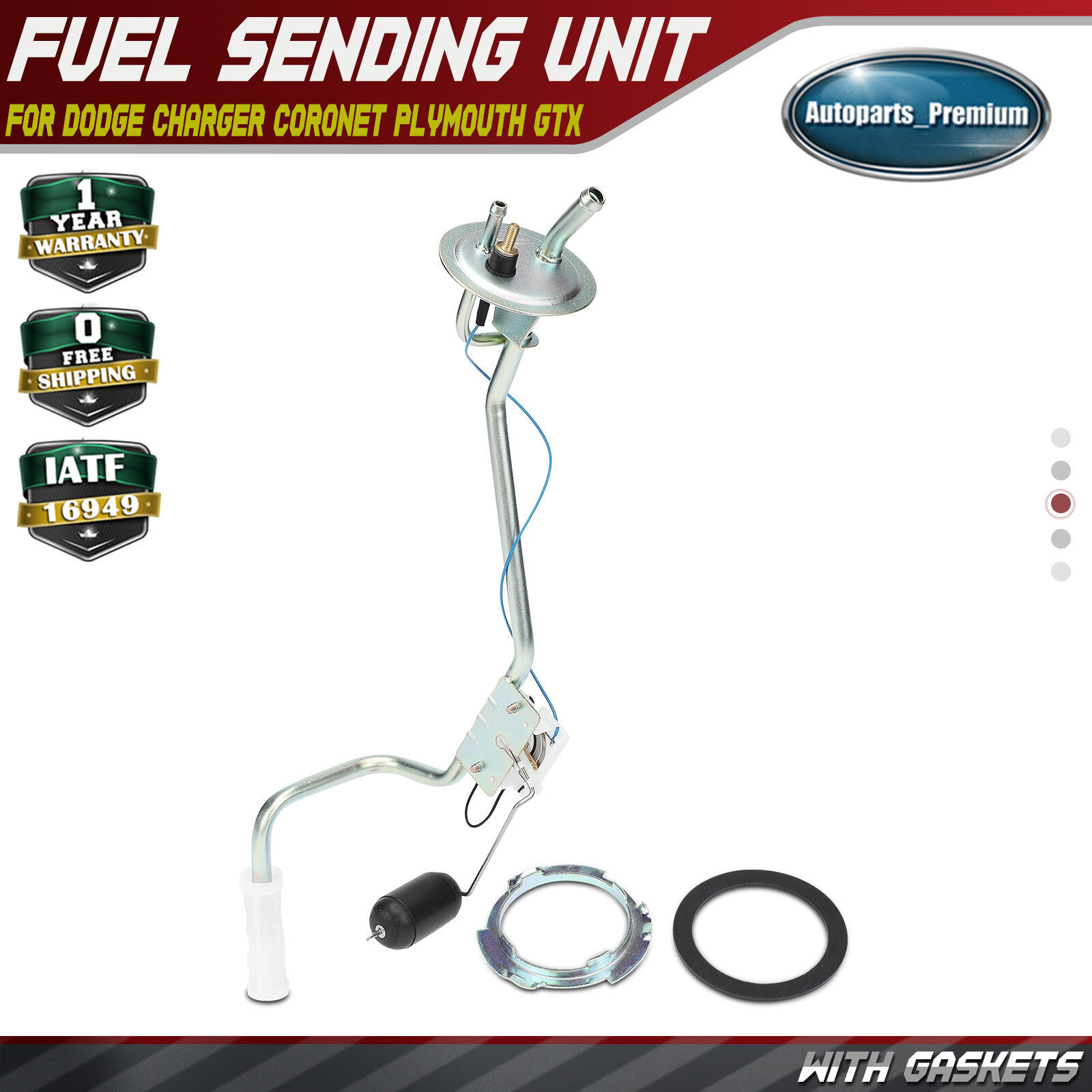 Fuel Tank Sending Unit for Dodge Charger Coronet Plymouth GTX Belvedere 68-70