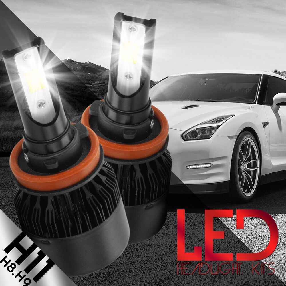 XENTEC LED HID Headlight Conversion kit H11 6000K for 2008-2015 Land Rover LR2