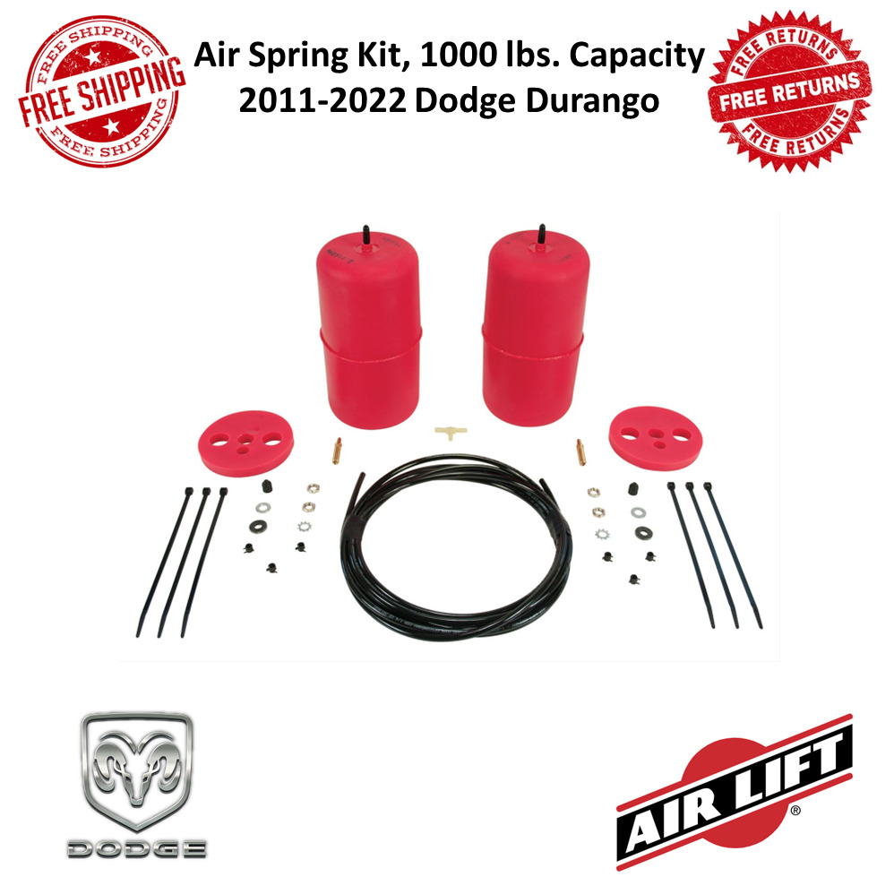 Air Lift 1000 Air Spring Kit, 1000 lbs. Capacity Fits 11-22 Dodge Durango #60824