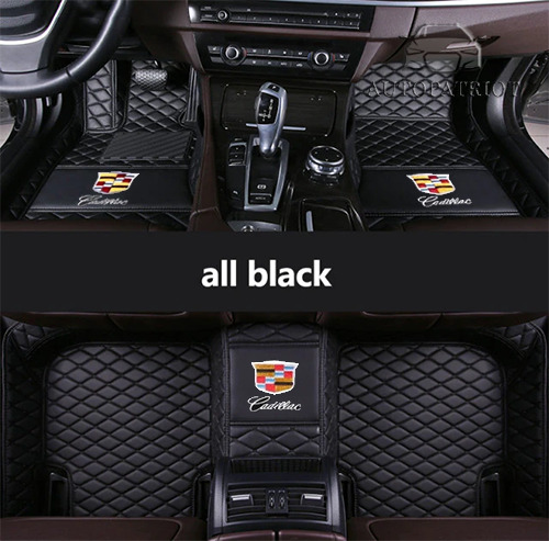 For CADILLAC Floor mats all models 2000-2024 Waterproof Front & Rear