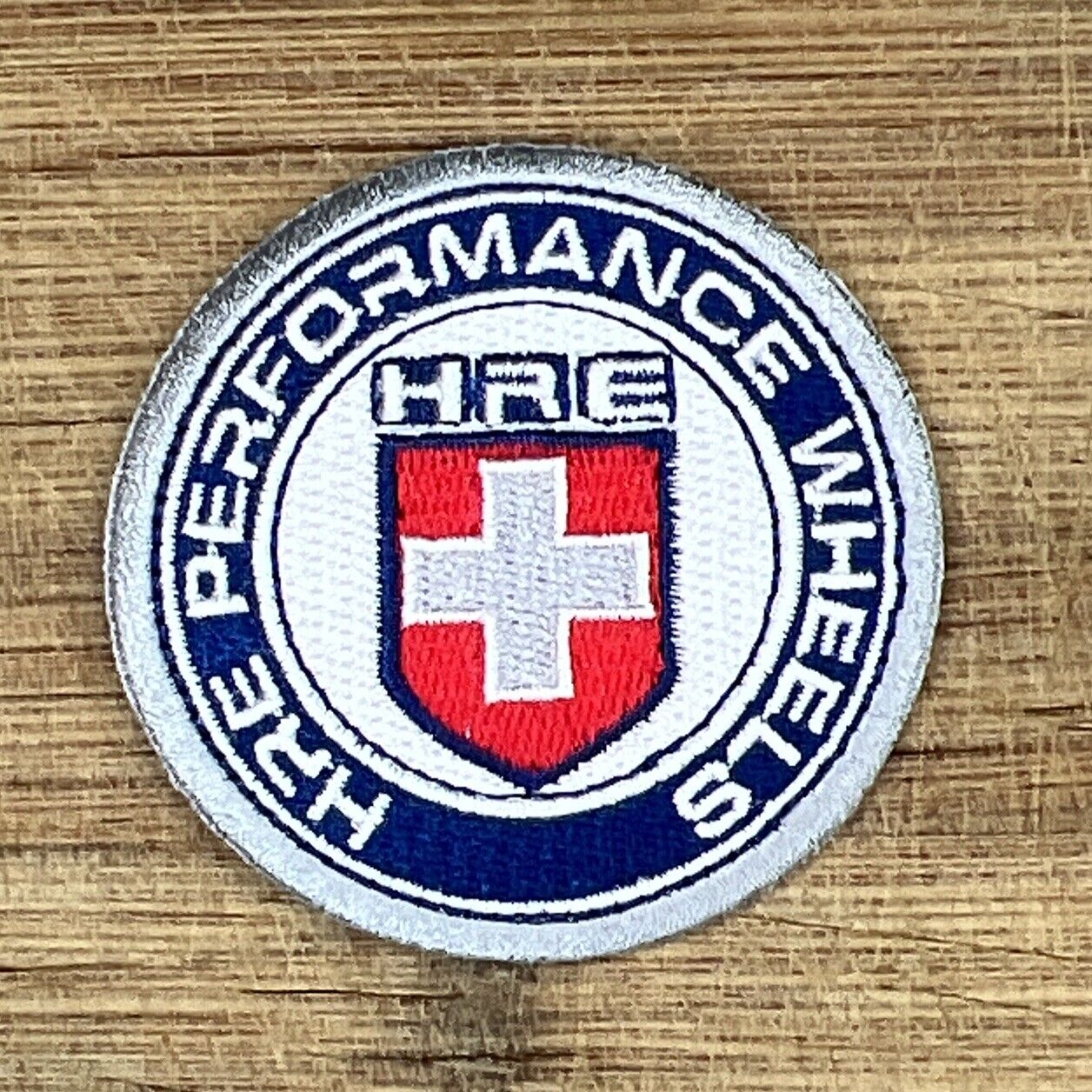 HRE Performance Wheels Embroidered Patch 2.25 Inches