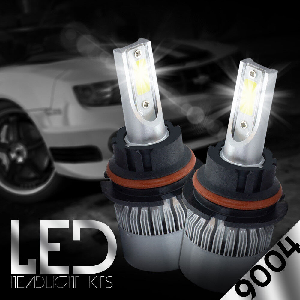 9004 HB1 LED Headlights Kit for Dodge RAM 1500 2500 3500 1994-2001 High Low Beam