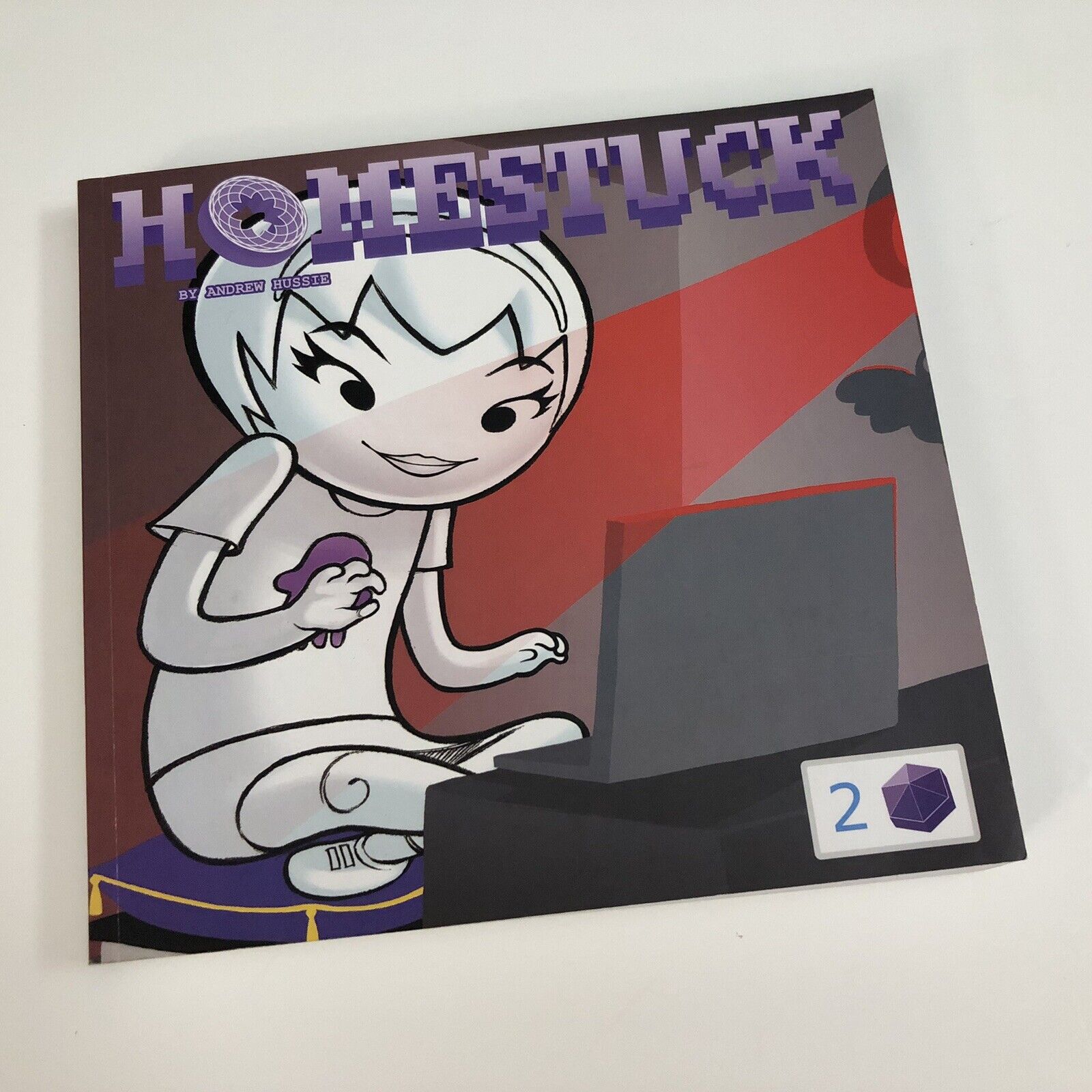 2012 (SIGNED by ANDREW HUSSIE) Homestuck Volume 02 OFFICIAL Comic Book Topatoco