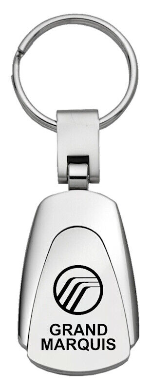 Mercury Grand Marquis Tear Drop Keychain (Chrome)