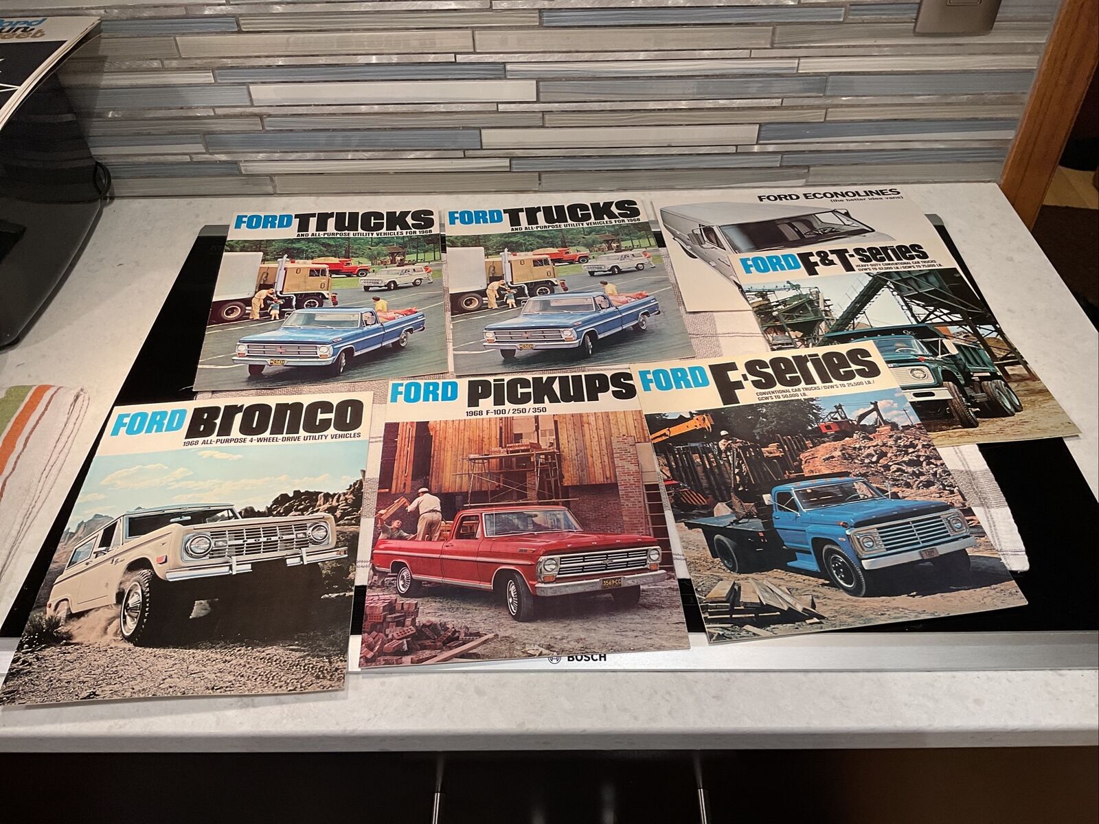 1968 Ford Trucks Original Sales Brochures