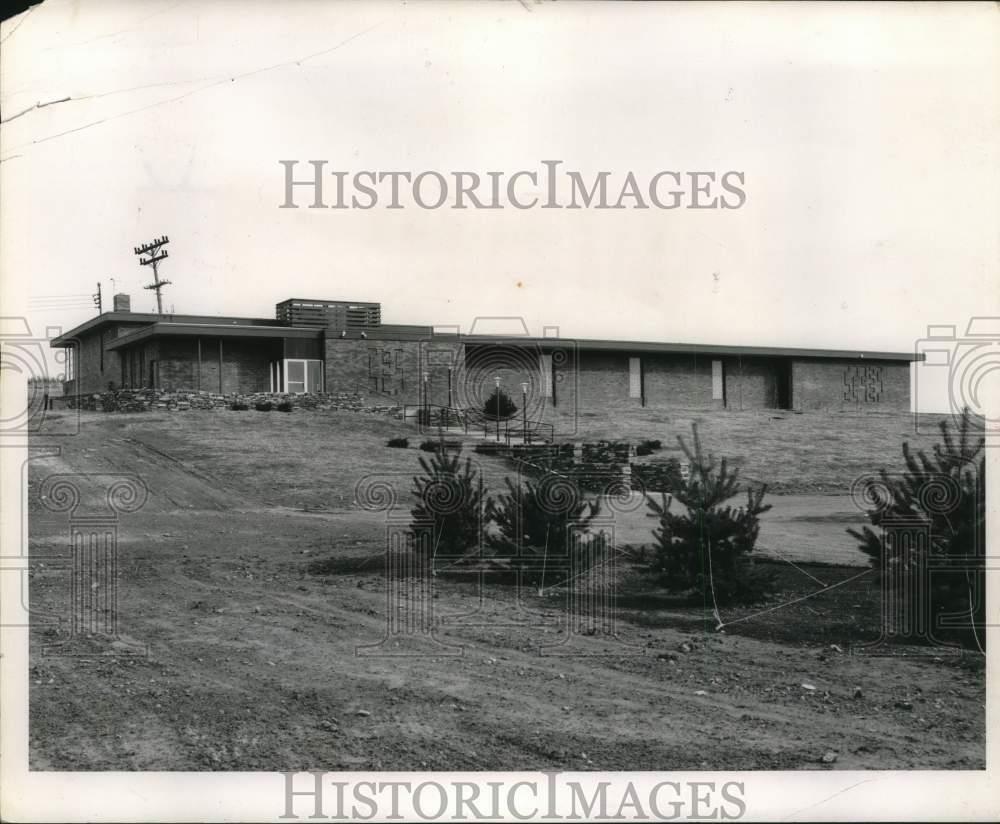 1960 Press Photo General Electric new building in DeWitt - syb01189