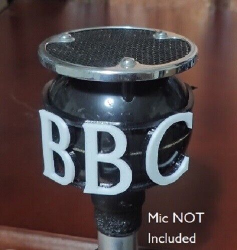 BBC Reproduction Call Letters for Vintage Coles/STC 4021 Apple and Biscuit Mics