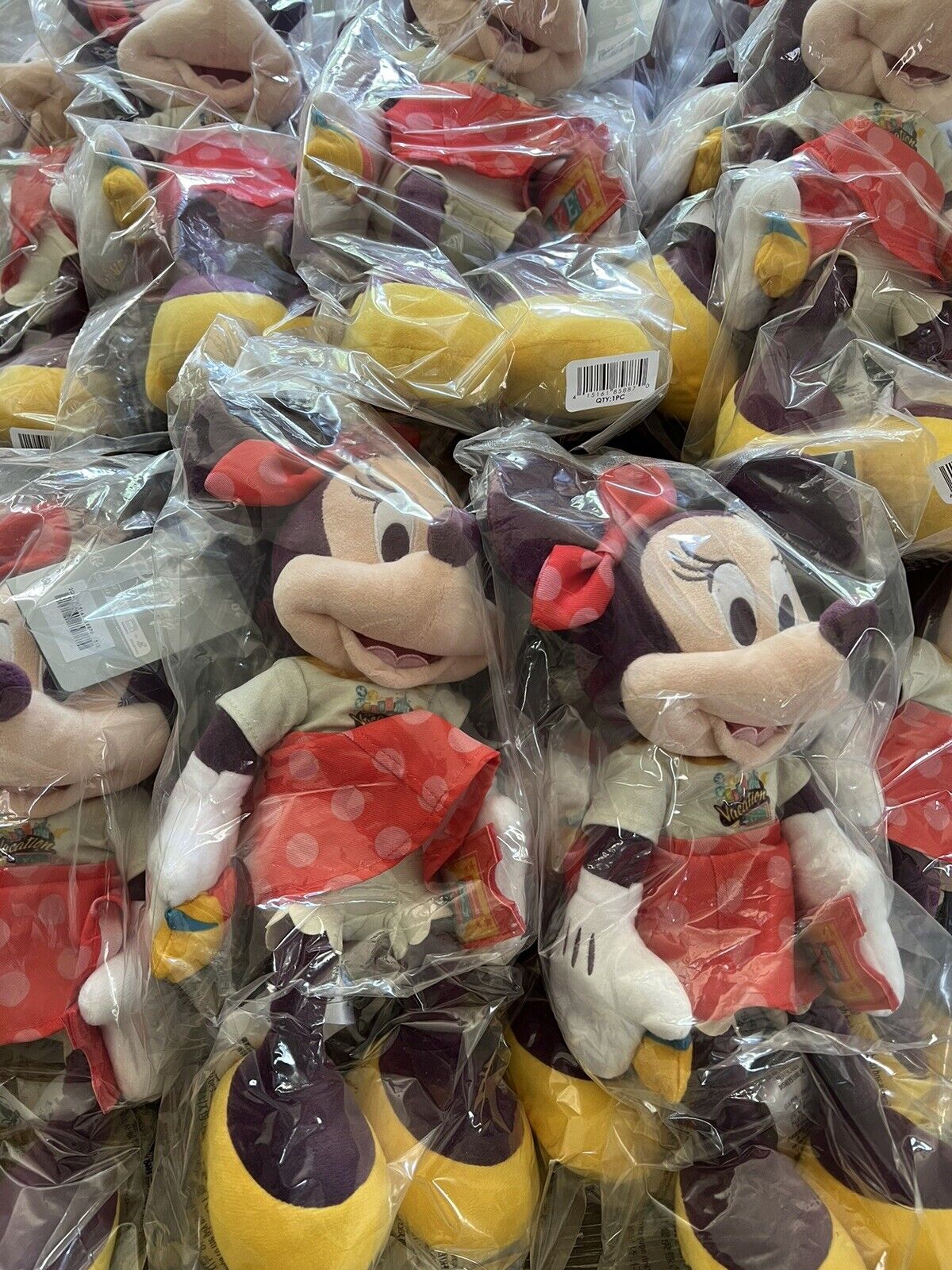 Minnie Mouse Play in the Park Plush 14” (Lot Of 20)