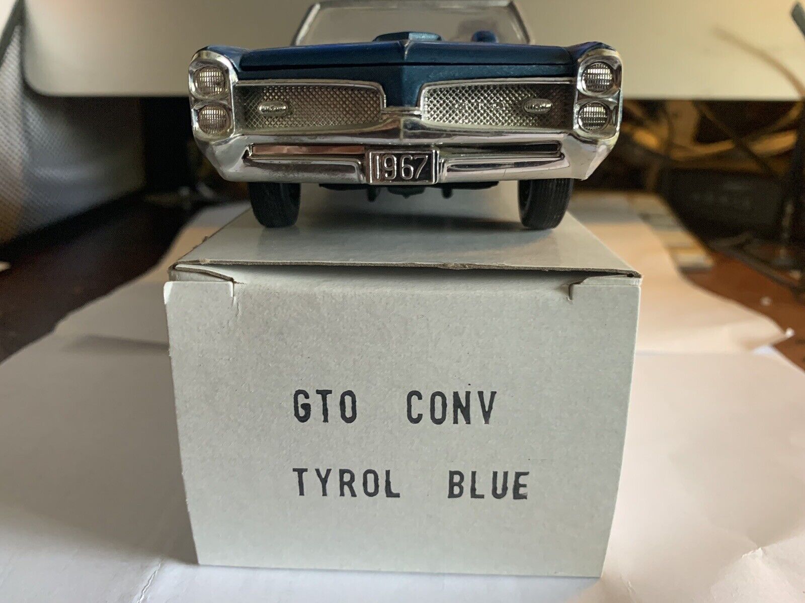1967 Pontiac GTO Convertible Model Car With Box
