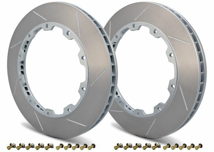 GiroDisc REAR 2pc 330mm Rotor Rings for 03-12 Mercedes SL55 SL63 AMG R230
