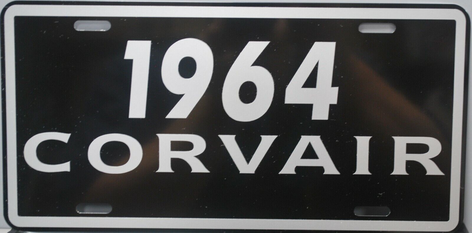 METAL LICENSE PLATE 1964 64 CORVAIR FITS CHEVY MONZA SPYDER CONVERTIBLE WAGON 