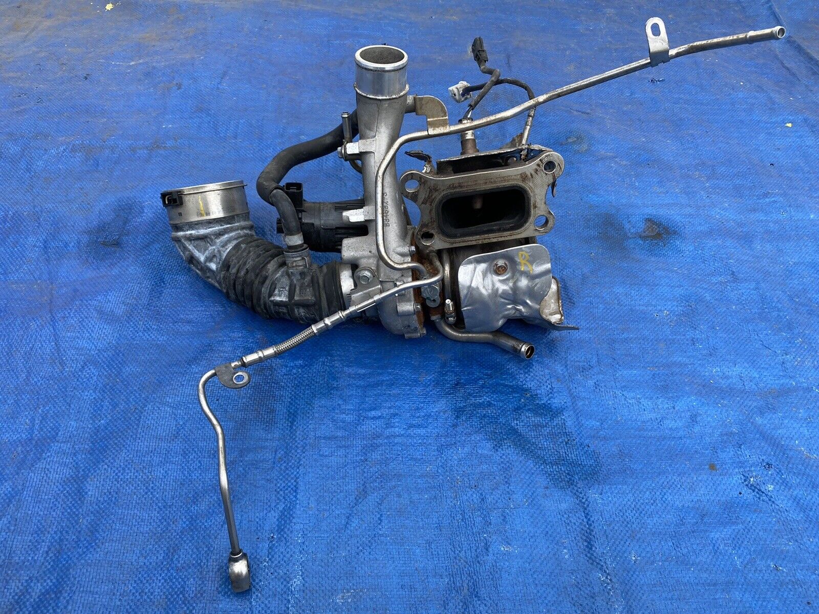 INFINITI Q50 Q60 3.0T RWD RIGHT SIDE ENGINE TURBO TURBO CHARGER ASSEMBLY 