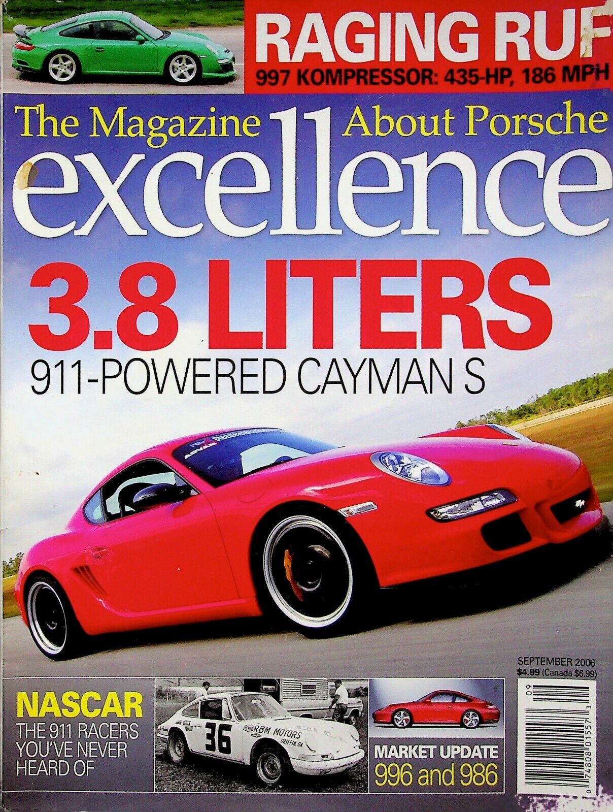 3.8 LITERS 911-POWERED CAYMAN S - EXCELLENCE THE MAGAZINE ABOUT PORSCHE, 2006