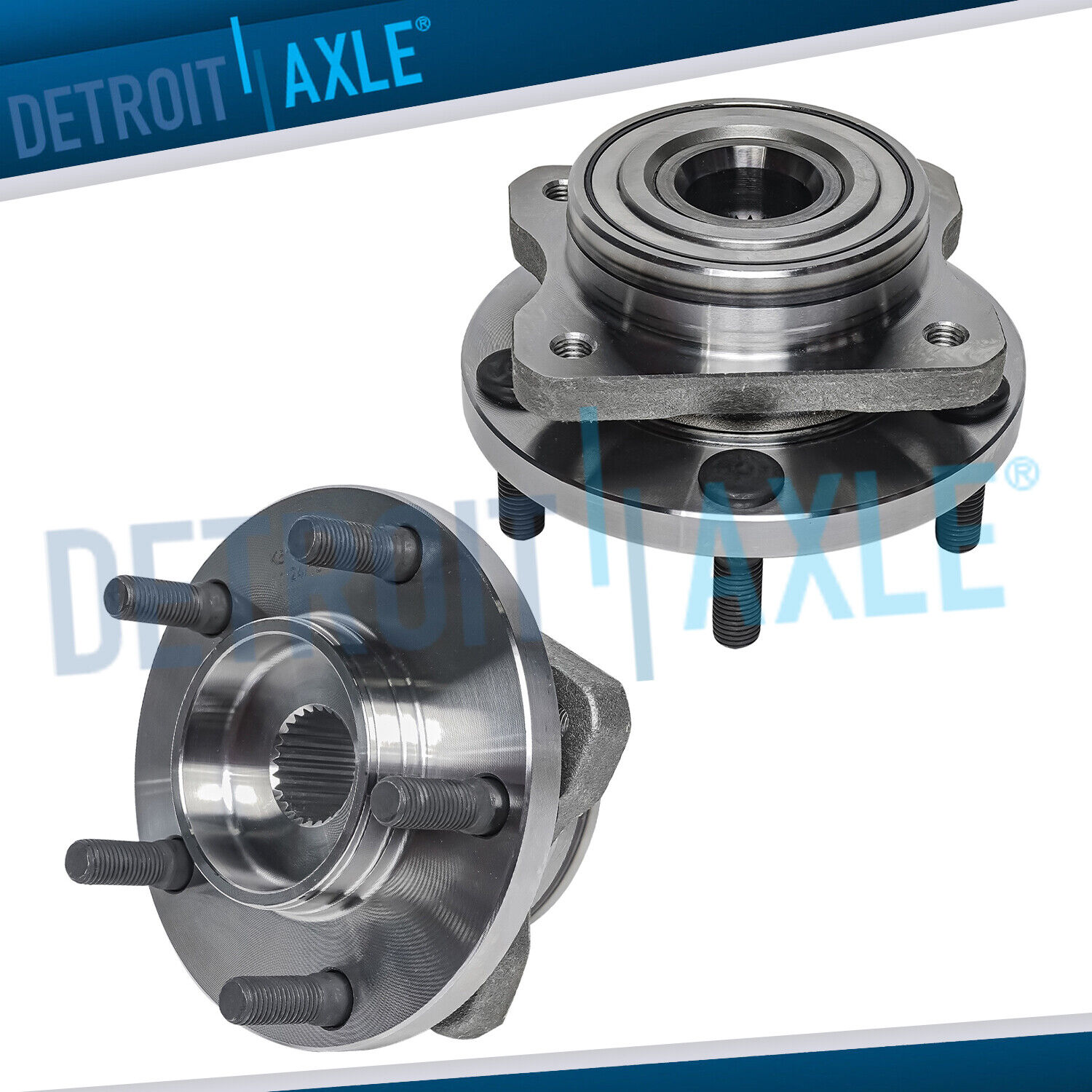 Front Wheel Bearing and Hubs for Dodge Caravan Chrysler Town & Country Plymouth