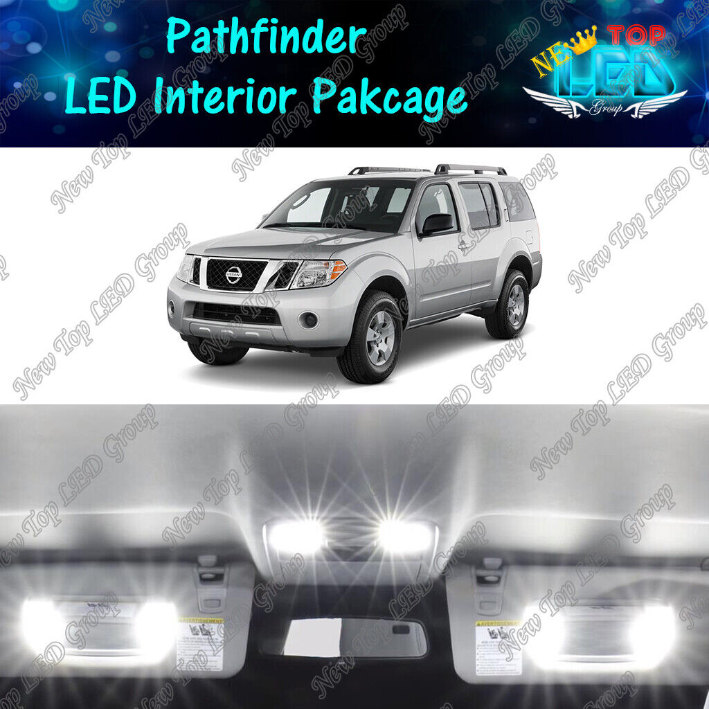 LED Package Kit for Nissan Pathfinder 2005-2012 Interior Lights + Reverse Lights