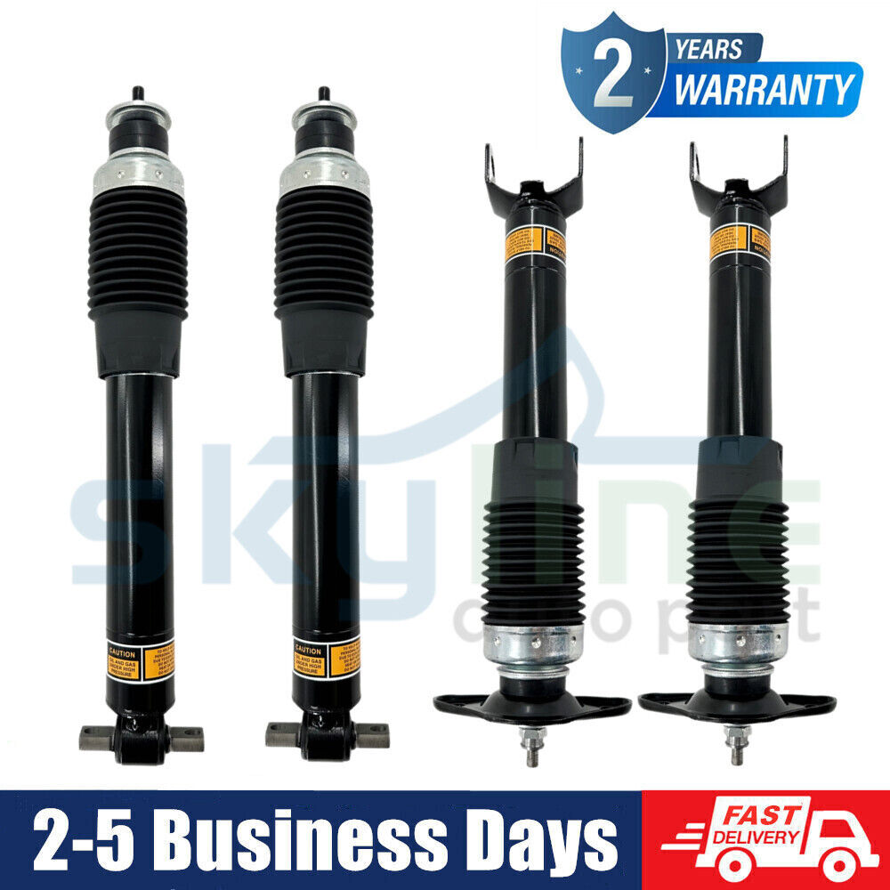 4× Front & Rear Shock Absorbers w/Magnetic For Corvette C5 C6 03-13 Cadillac XLR