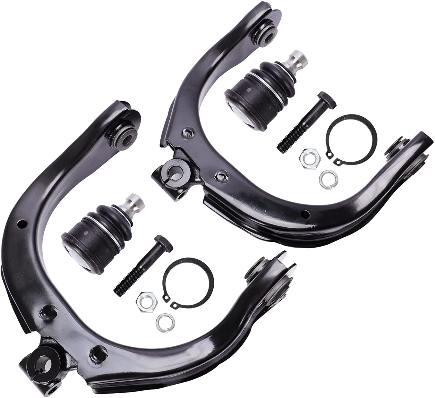 Front Upper Control Arms W/Ball Joints for 2002-2009 Chevy Trailblazer/ SSR, 200