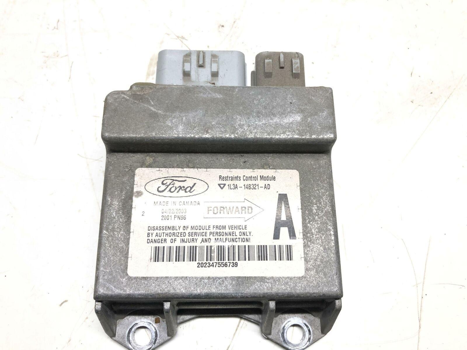 2001-2004 Ford F-150 Air Bag Module Assembly Oem 01-04