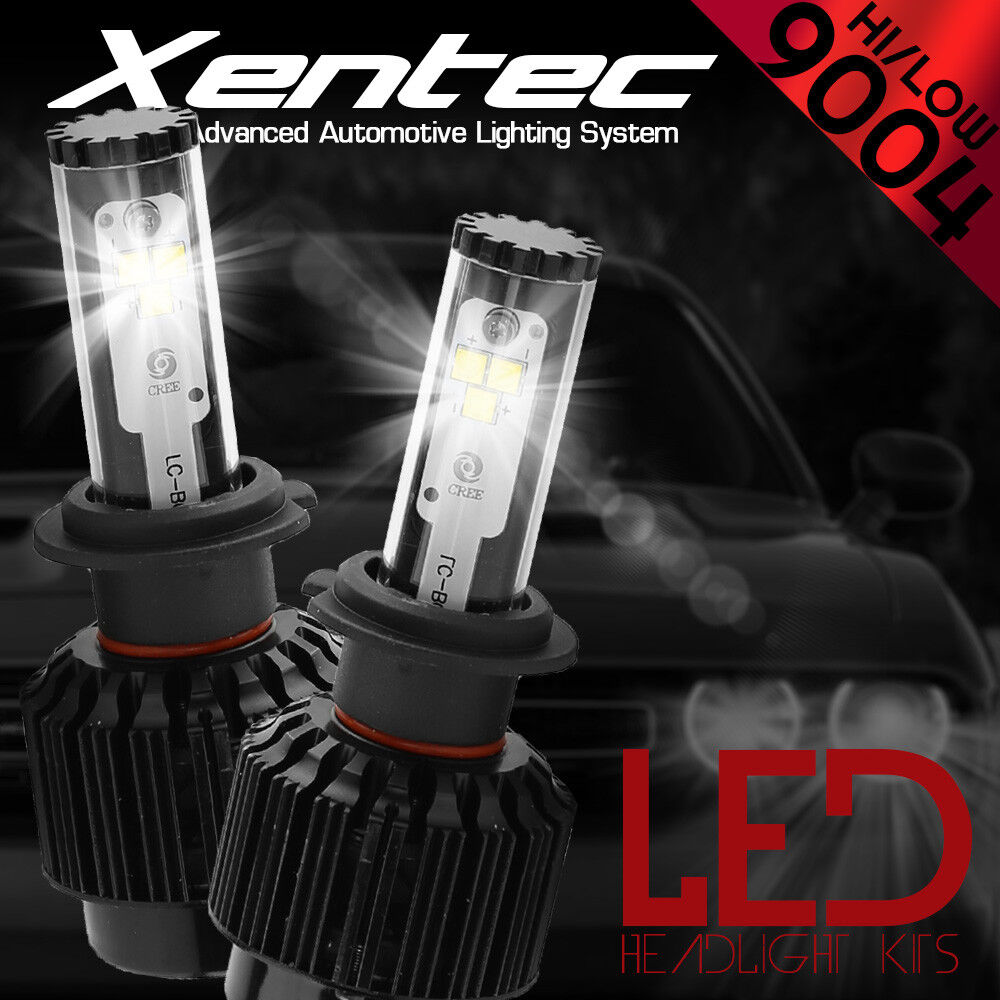 XENTEC LED HID Headlight Conversion 9004 HB1 6000K 1999-2005 Pontiac Montana