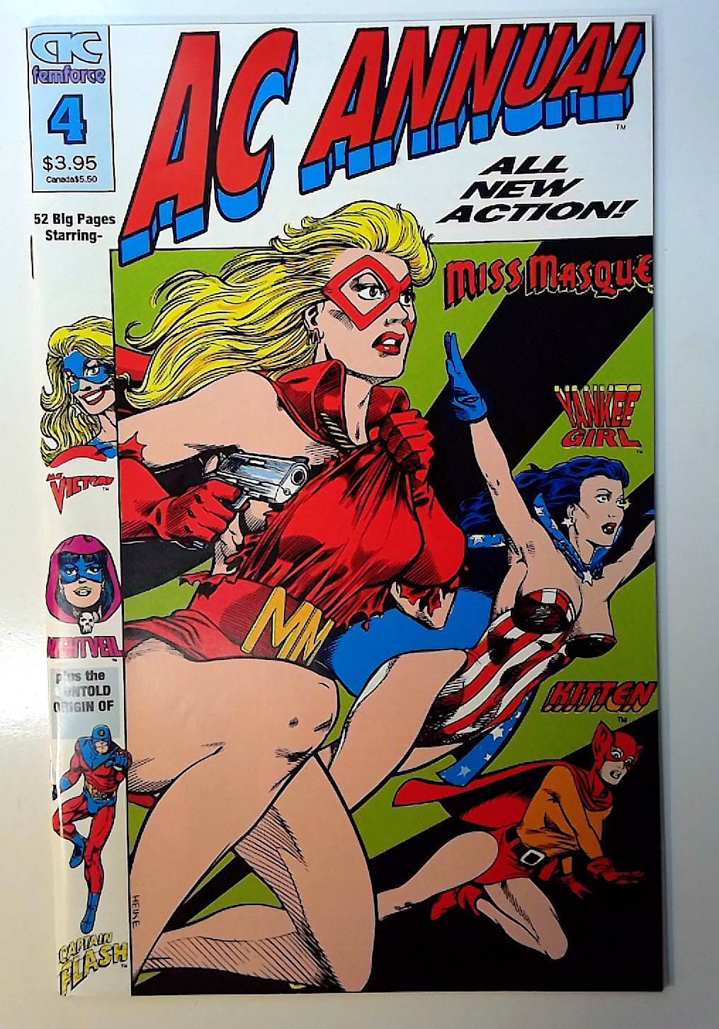 AC Annual #4 AC Comics (1991) VF+ 1st Print Comic Book