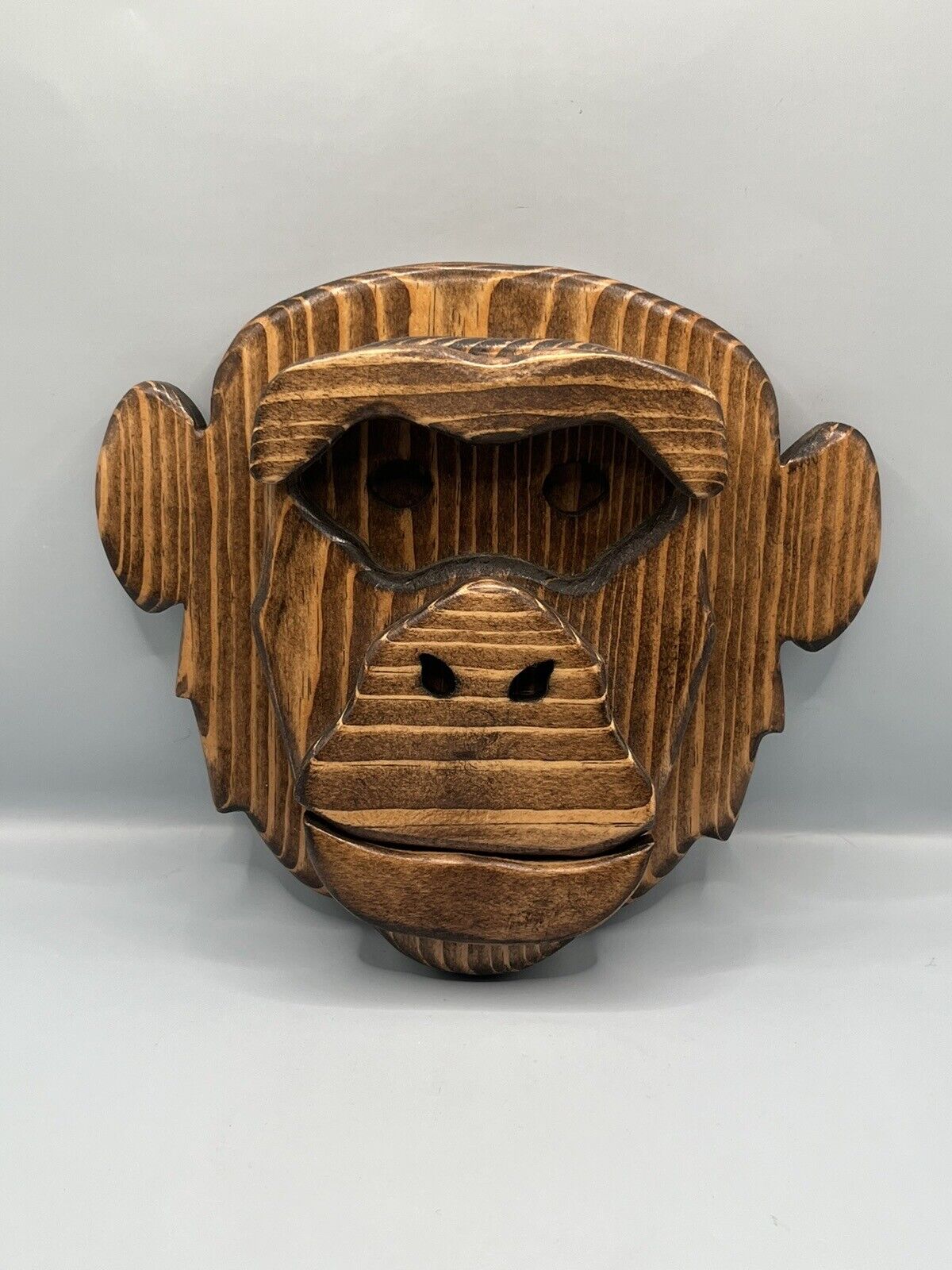 Rack And Plume Chimpanzee Bust