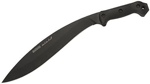 KaBar Becker/Reinhardt Kukri FixedBlade Knife Black Poly Handle Plain Edge BK21