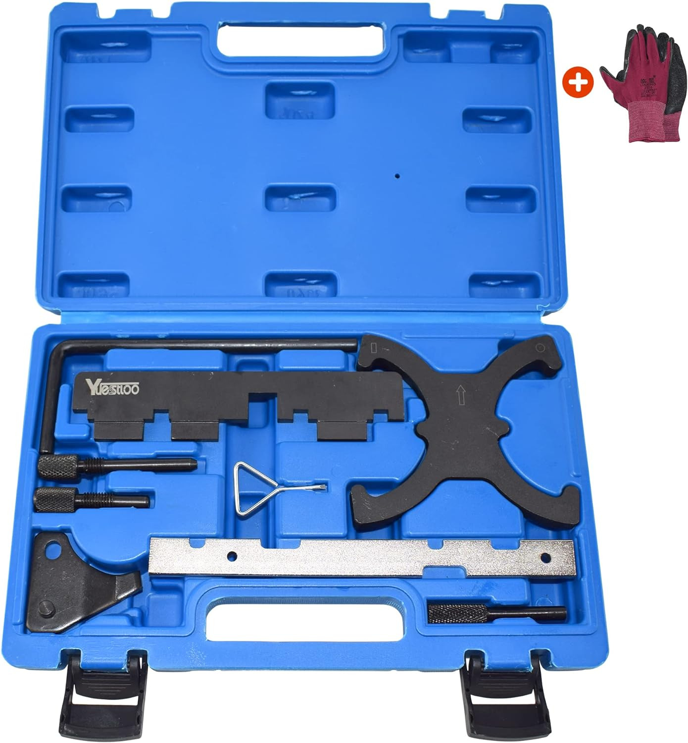 Engine Camshaft Belt Timing Locking Tool Kit Compatible with Focus Fiesta Mazada
