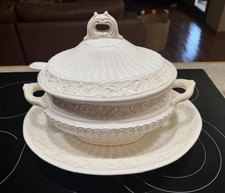 Lenox Butler’s Pantry Soup Tureen Set w/ Lid Ladle & Oval Platter – Never Used picture