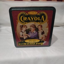 Vintage 1994 NEW/UNOPENED Crayola Collector Colors Limited Ed. Binney Smith Tin picture