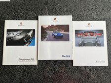 PORSCHE 911 996 CARRERA 4/4S TARGA CPE CABRIO PRESTIGE BROCHURE SET (3) 2004 USA picture
