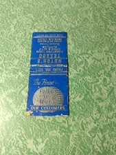 Vintage Matchbook Collectible Ephemera A23 Seattle Washington hutch Union Street picture