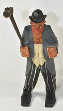 Vintage Olaf Gunnarsson Man with Hammer Hand Carved 6.25