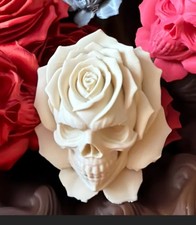 Skull Rose 3D Printed picture