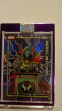 Topps 2026 Topps Chrome Marvel Doctor Doom  38/75 Purple Storm Lightning picture