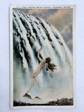 The White Man’s Fancy, Niagara Falls Postcard #277 Unused Made In USA picture