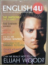 English 4U Magazine Ukr Elijah Wood Simpsons Christina Aguilera Oprah Winfrey picture
