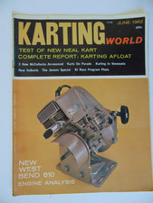 Vintage June 1962 Karting World Magazine picture