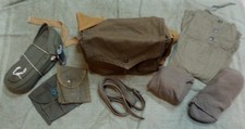 TRUE Vintage WW11 US Army/AIR FORCE FIELD Gear, 8 Pieces, Dated  picture