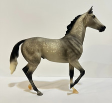 Breyer 2002 Debonair West Coast Jamboree Matte Dappled Grey Lonesome Glory EUC picture